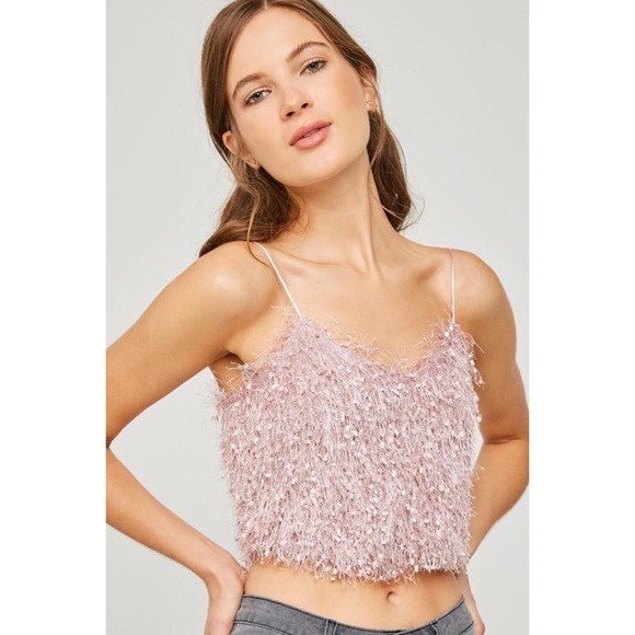 Fuzzy Textured Cami - Picture 3 of 6